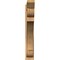 Ekena Millwork Olympic Slat Smooth Outlooker, Western Red Cedar, 7 1/2"W x 48"D x 48"H OUT08X48X48OLY06SWR - alternate 3